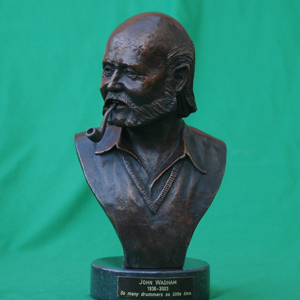 John Wadham bronze front