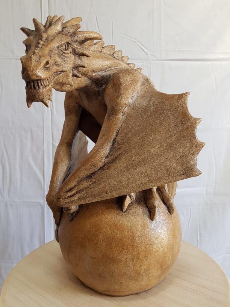 Dragon Wyvern sculpture sculptor