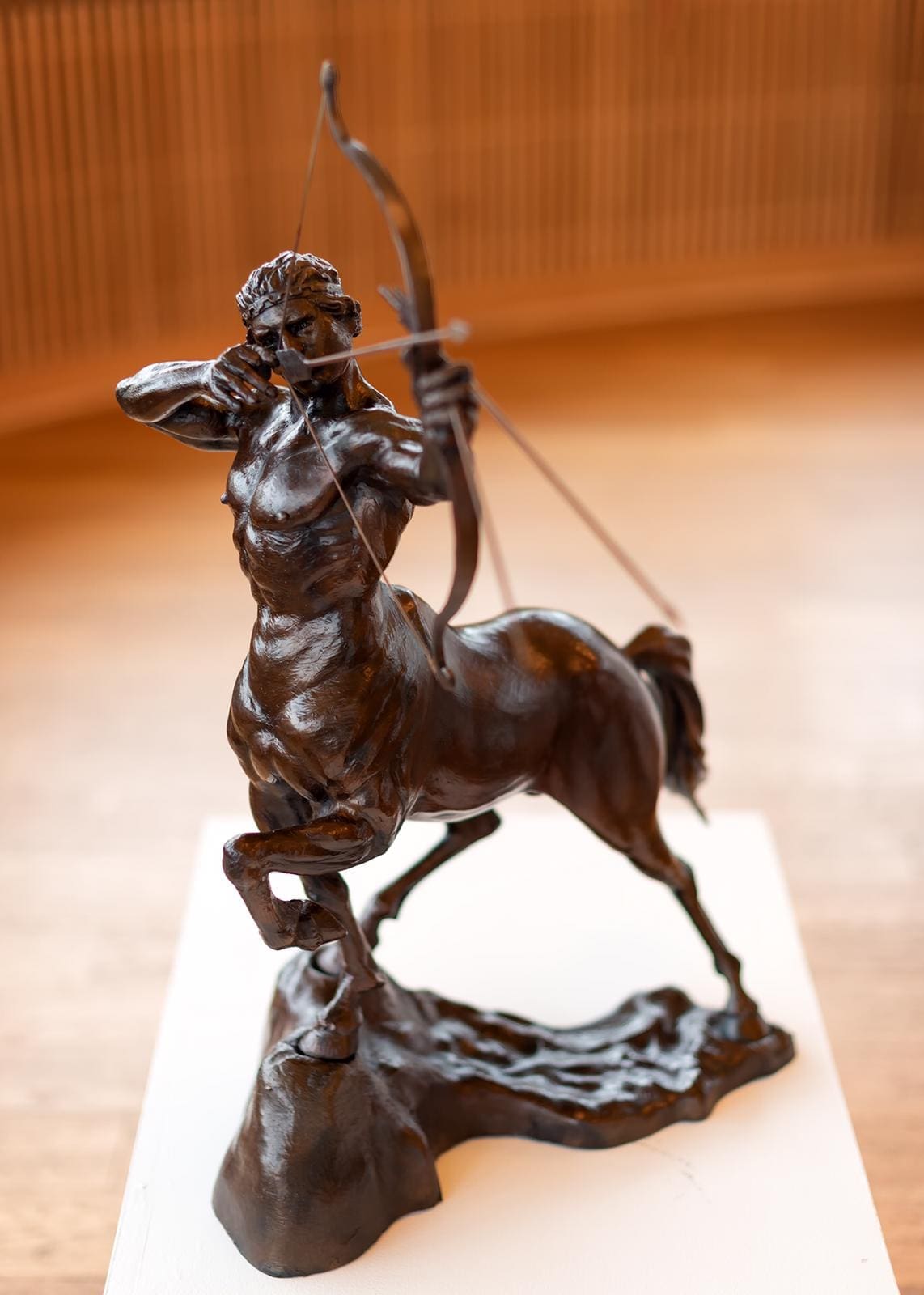 The Archer - Bronze Centaur Sculpturefront view by Michael C Keane Dublin Ireland