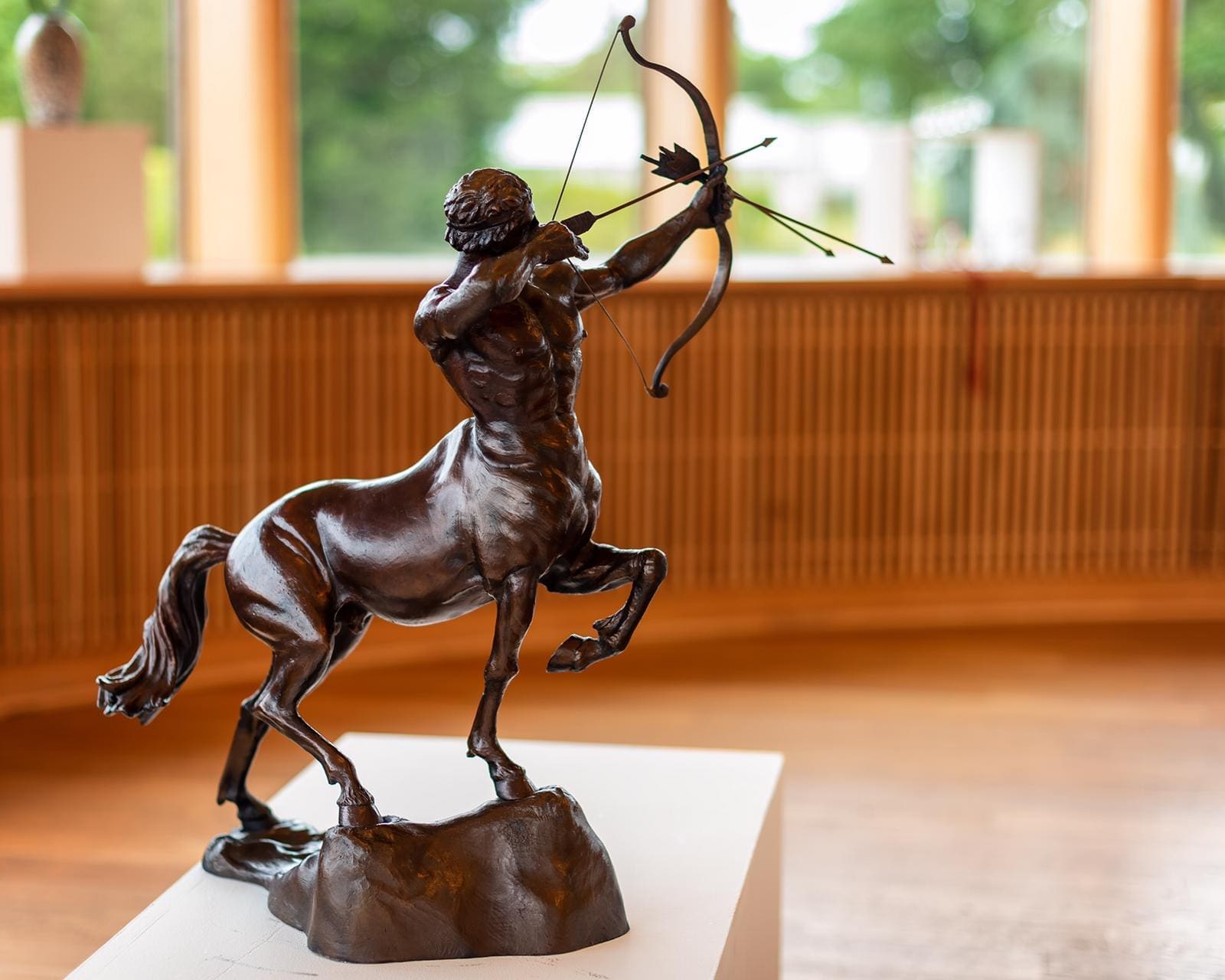 The Archer- Centaur Sculpture in Context 2022 Botanic Gardens