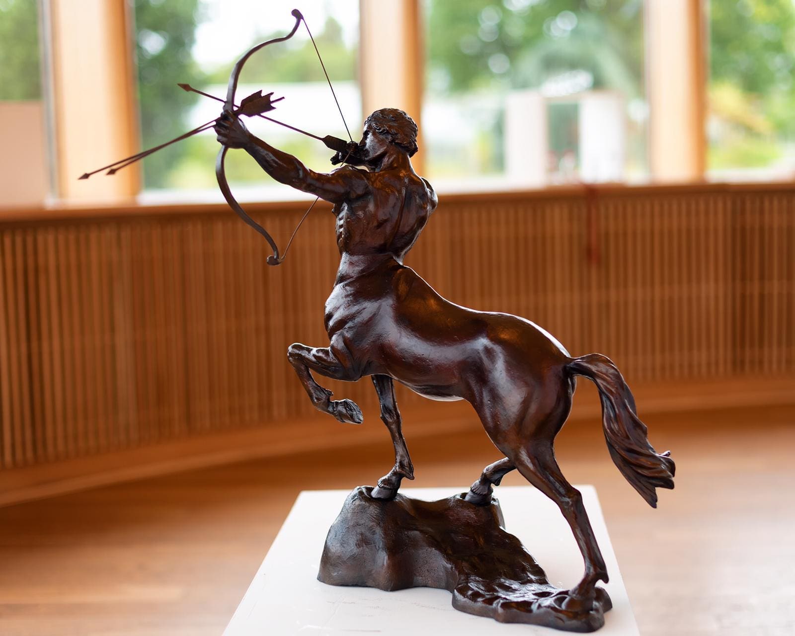 The Archer - Bronze Centaur Sculpture by Michael C Keane Dublin Ireland rear view
